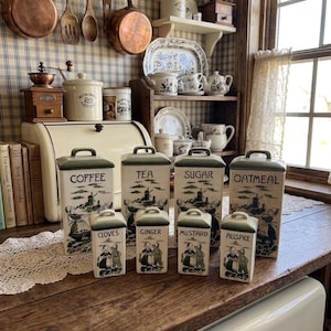 German Canister Set - Etsy