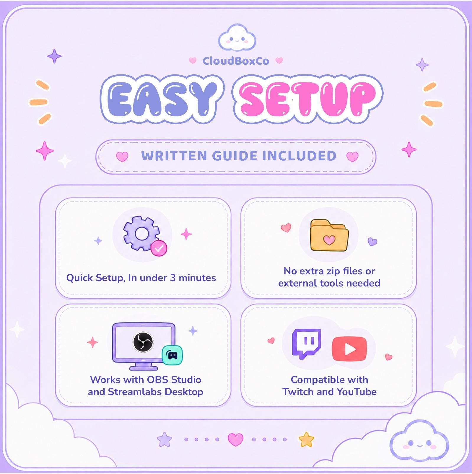 STREAM WIDGET - Cute Cats // for Twitch & Youtube | Interactive Chat ...