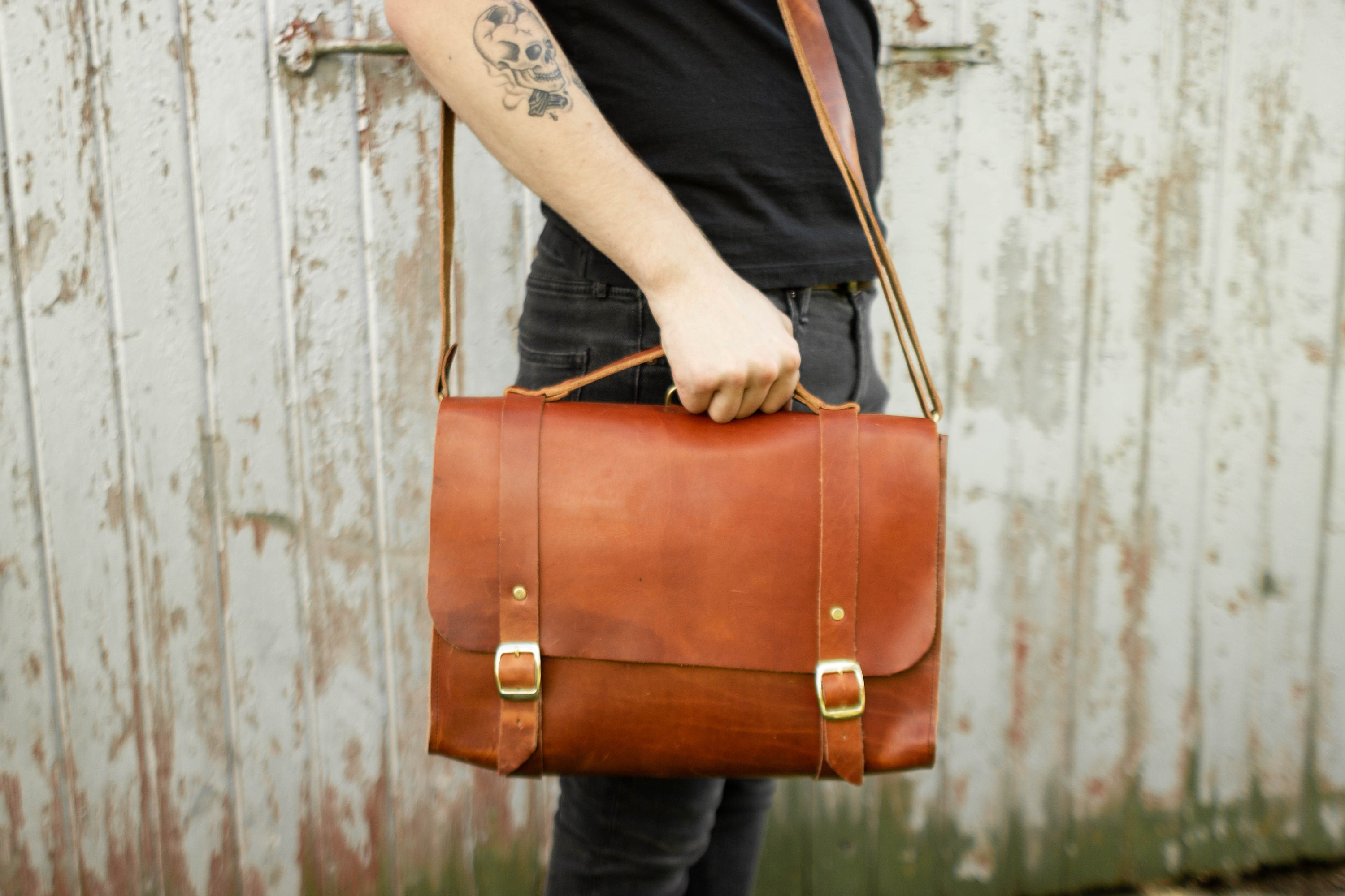 Leather Satchel Women. Small Leather Backpack Women. Mens Full - Etsy