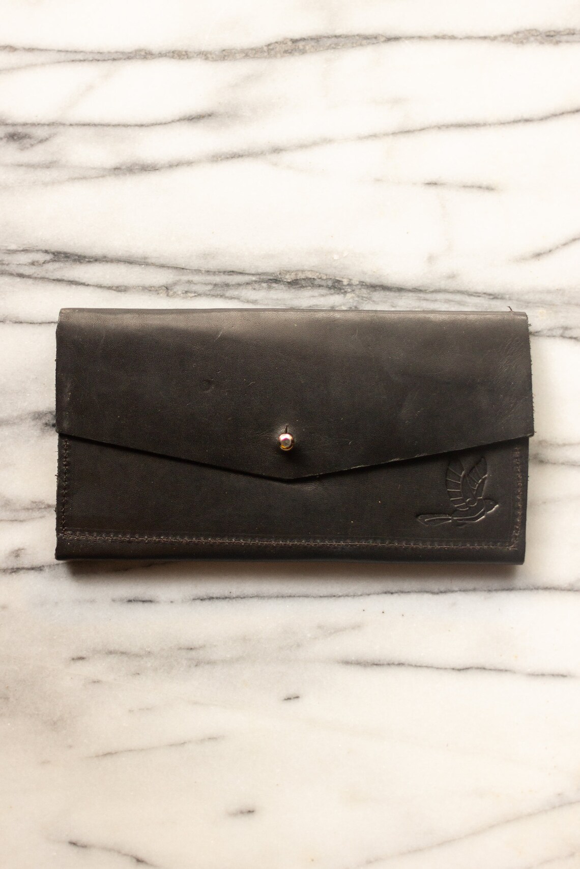 FREE SHIPPING / Womens Leather Wallet / Minimalist Wallet / | Etsy