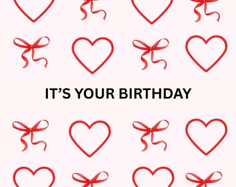 Plantilla de tarjeta de cumpleaños, crea tu propio texto con diseño de fondo.