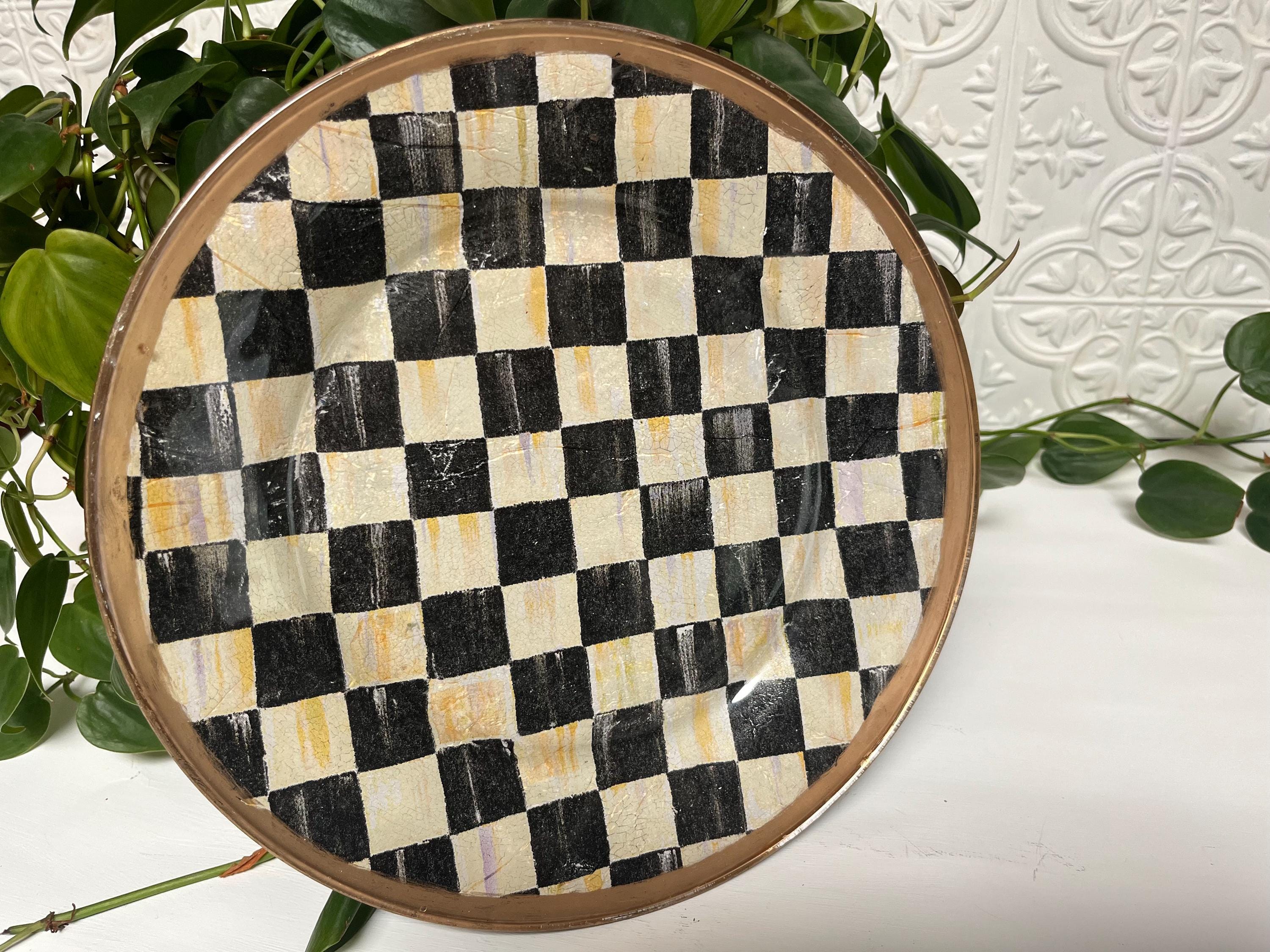 Mackenzie Childs Plate - Etsy