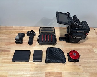Black Red DSMC2 GEMINI 5k Cinema Camera Kit