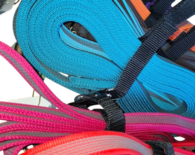 Rubberized non-slip tracking leash with hand loop | Tracking leash for dog training | STARKesHERZ