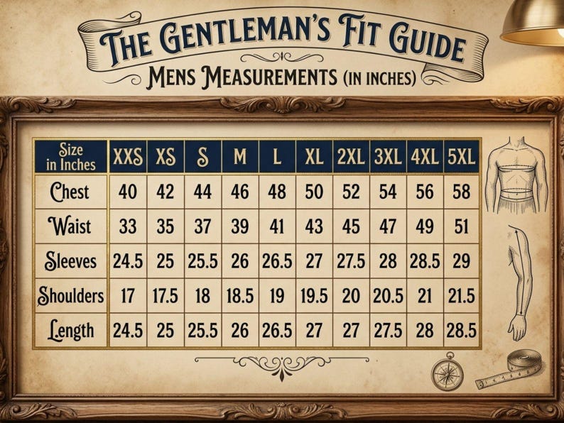 Men's Size Chart