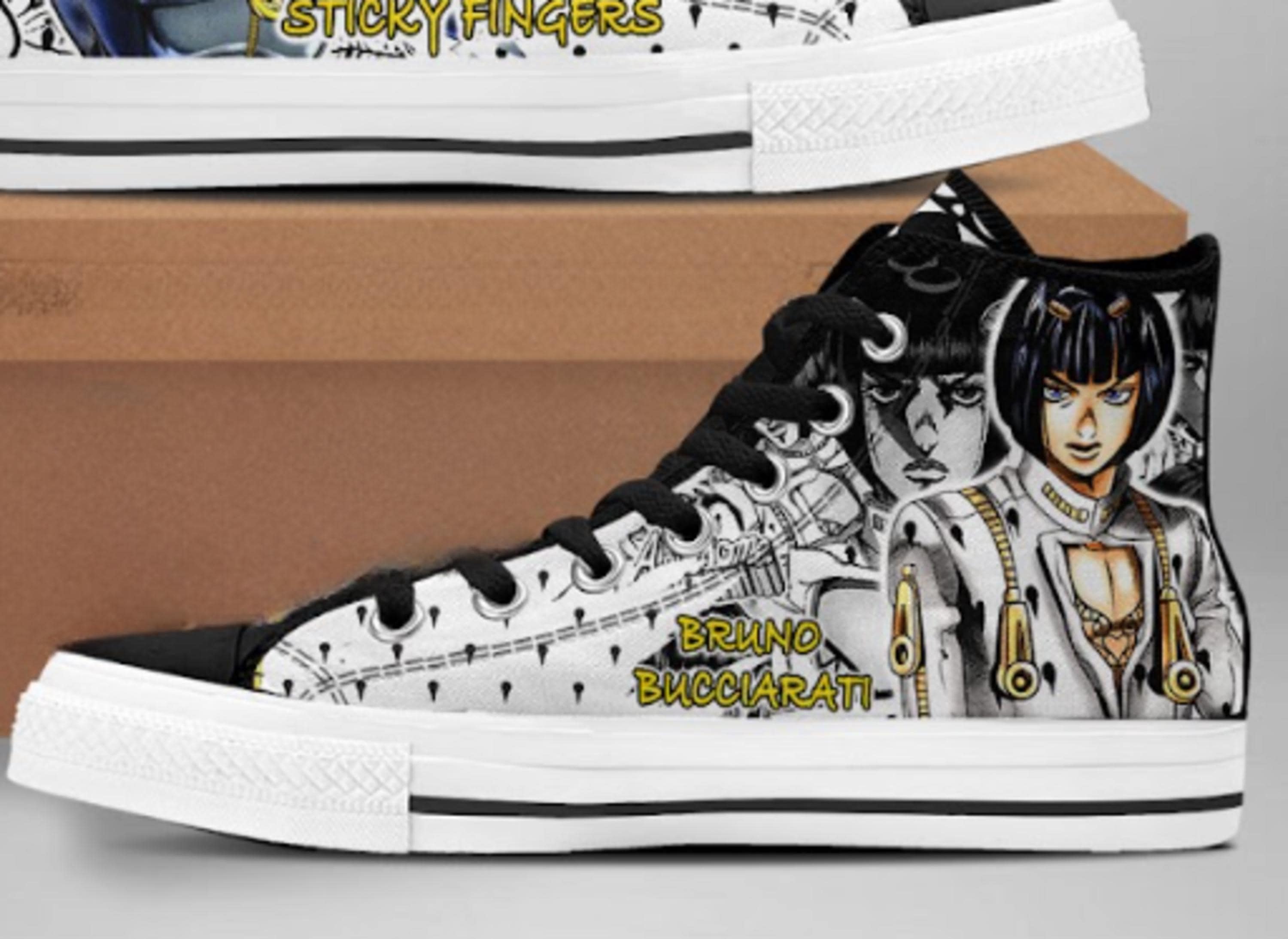 Jojo Bizarre Adventure Shoes - Etsy