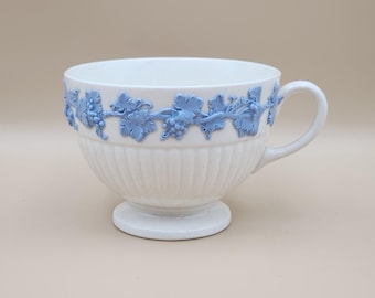 Wedgwood Of Etruria & Barlaston Embossed Queensware Cup
