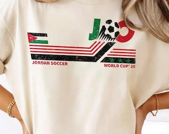 Jordan Soccer World Vintage Comfort Colors Shirt