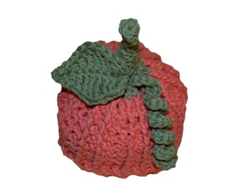 Gehaakte pompoenmuts, pompoenmuts, pompoenbabymutsje, herfstpompoenmuts, gehaakte pompoen, halloweenpet, pompoenkostuum, premiumhoed