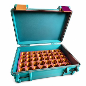 10ml Vial Storage Case, Custom Vial Organizer, Peptide Storage Box, 3D Printed Vial Holder, Lab Supply Storage Case