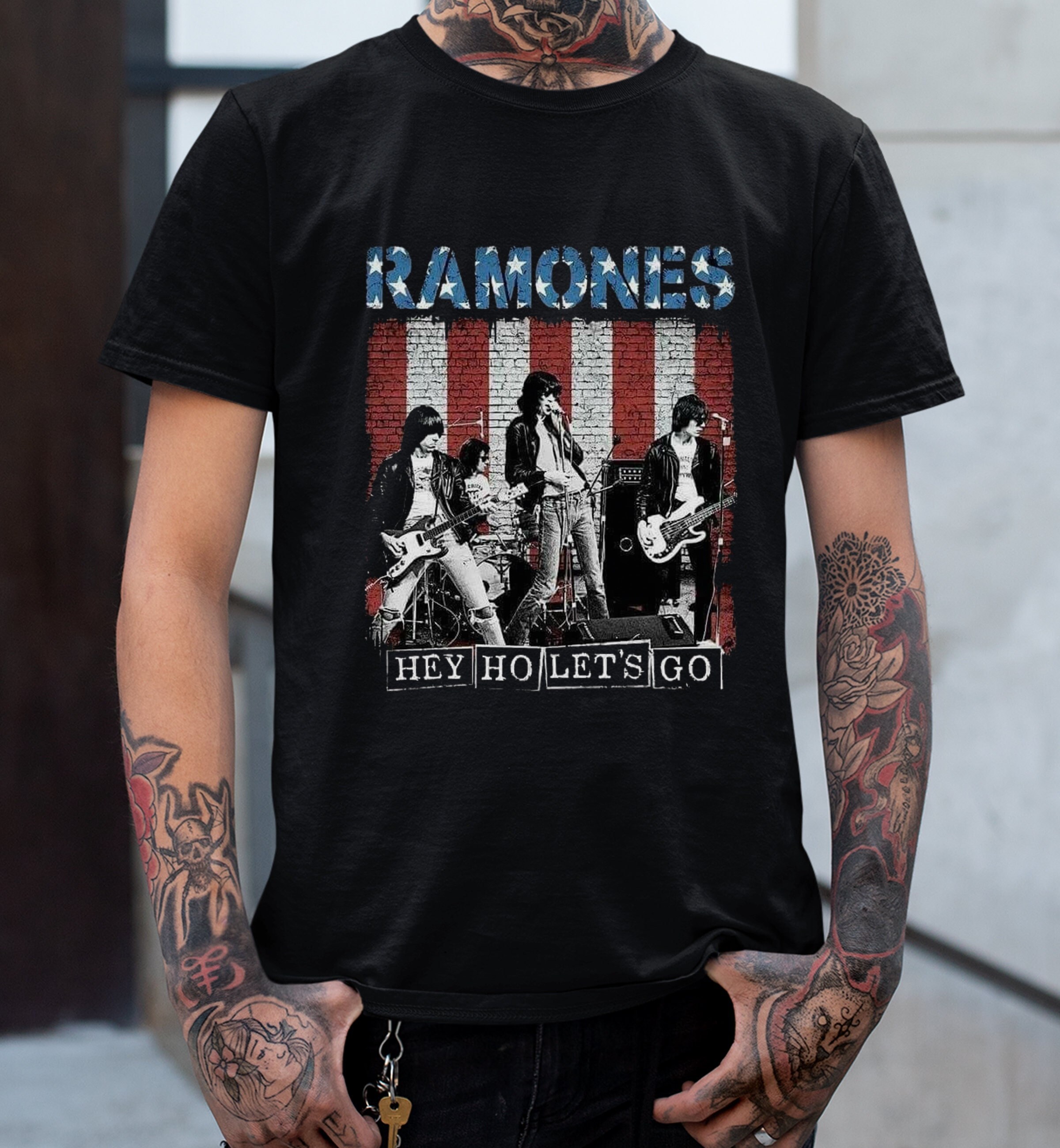 Discover The Ramones Music Band T-shirt, Rock Music Shirt, Ramones Vintage 70s Shirt