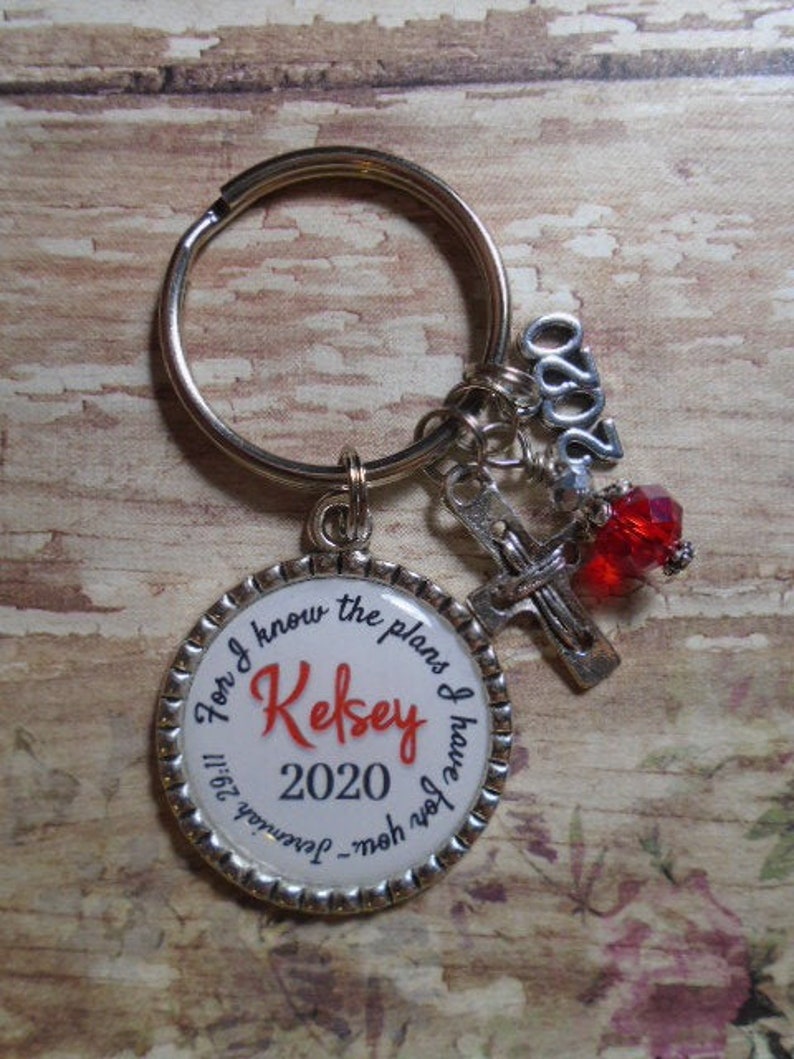 Personalized religious Graduation Class of 2019 2020 key ...