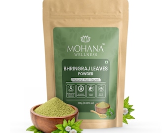Bhringraj-poeder | Eclipta prostrata | Natuurlijk kruidenproduct | Geen conserveringsmiddelen | 100 gram