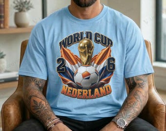 World Cup 2026 Nederland Soccer T-Shirt | Football Championship Tee