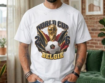 World Cup 2026 Belgium T-Shirt | Soccer Shirt 2026 Football