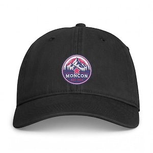 Gorra Moncon Mountain Patch / Gorra vintage con acabado costero