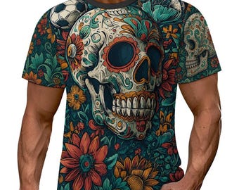 World Cup Mexico 180gsm Men's Casual T-Shirt(All-Over Printing)