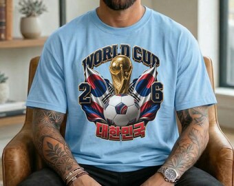 2026 South Korea World Cup Soccer Tee | Football Championship Shirt | Gift for sports lovers