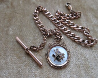 masonic watch fob