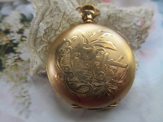 Antique Molly Stark Pocket Watch For Project - Bea