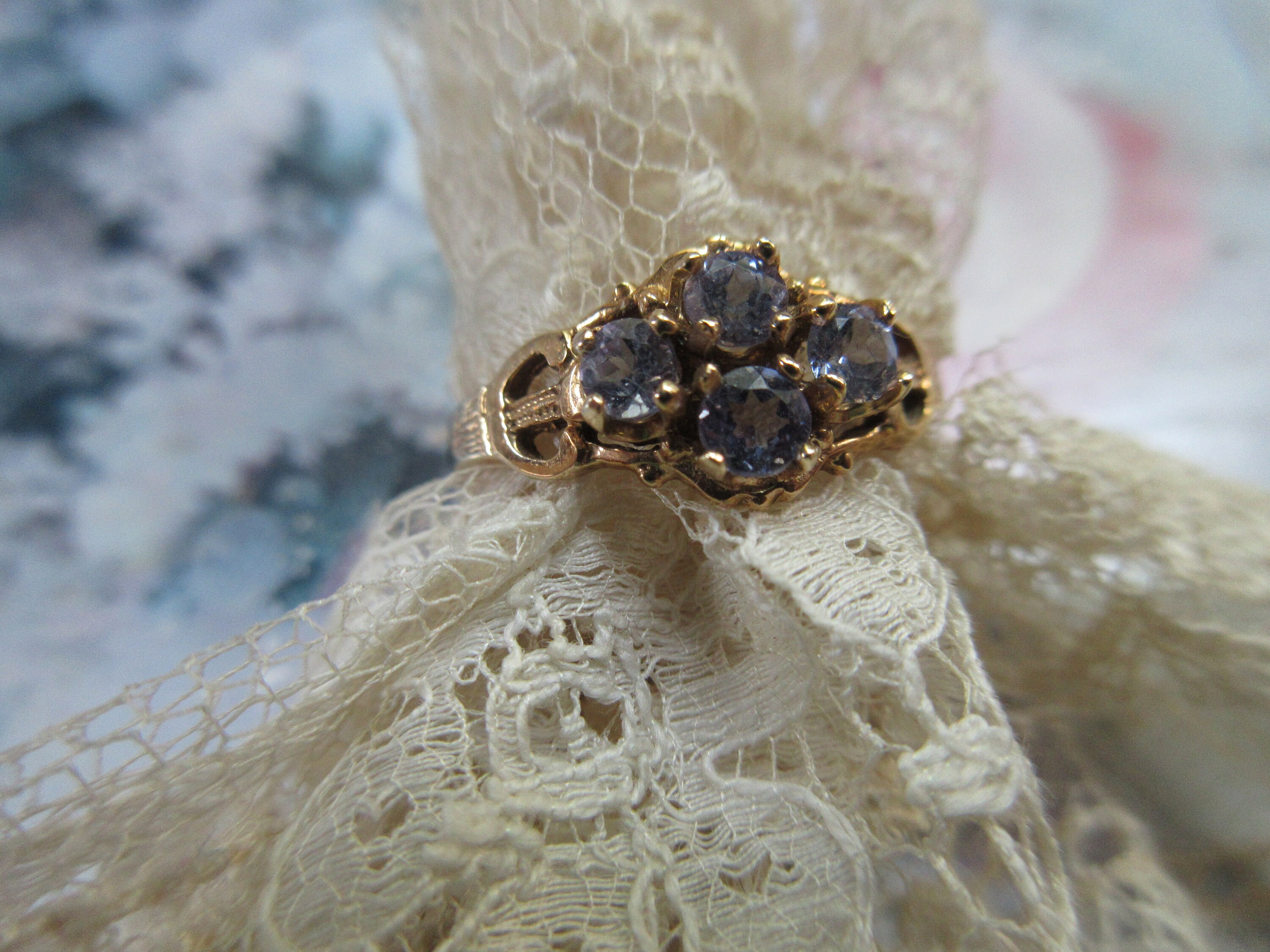 10k Tanzanite Ring Etsy