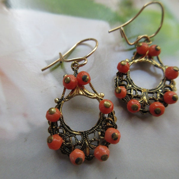 Old Fashion Earrings Etsy