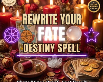 Rituel pour changer votre destin | Transformez votre chance, votre destin et votre chemin de vie | Rituel du destin romani | Rendez-vous le jour même + Preuve par photo