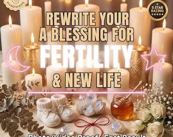 Rituel de fertilité et de bénédiction pour bébé | Rituel de conception pour l'espoir d'une nouvelle vie | Bénédiction romani | Rituel le jour même + Preuve par photo