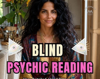 Blind Reading, Intuitive Psychic Report | Written Insight - Name Only, Romani Reader