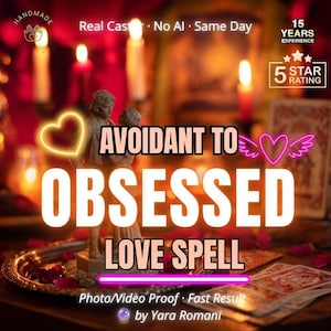 Avoidant To Obsessed Love Spell Same Day with Proof, Binding Affection Intention
