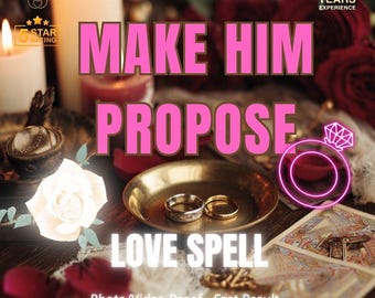 Rituel de mariage - Qu'il vous demande en mariage - Incantation le jour même, preuve photo ou vidéo
