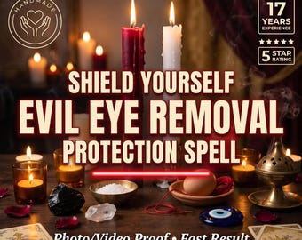 Rituel de protection, de purification contre le mauvais œil et les malédictions, de levée de sorts par bouclier spirituel et de bannissement