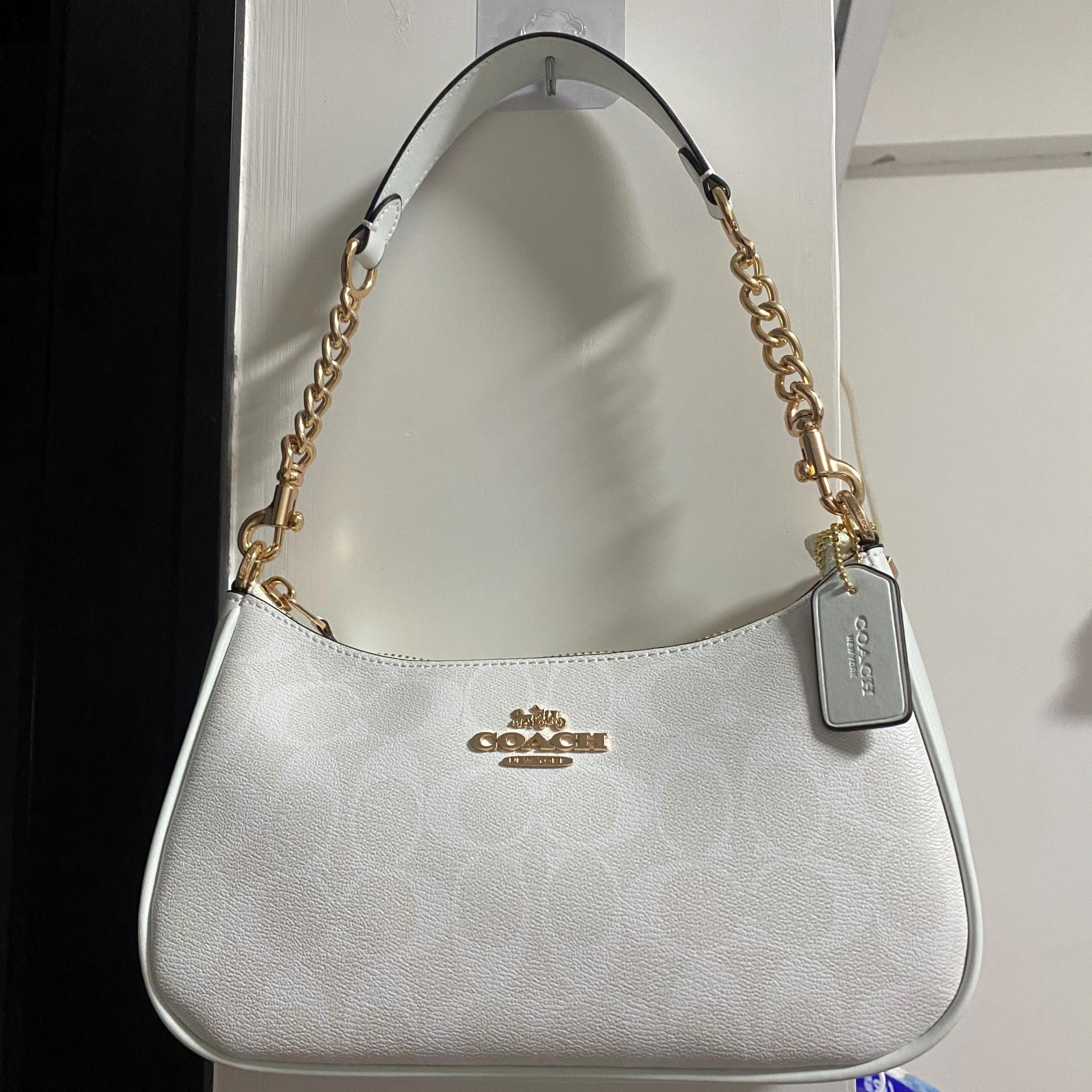 Vintage Coach Bag White - Etsy Canada