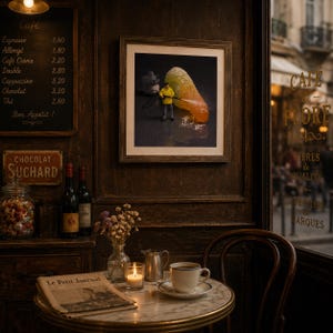 Decoración de pared con motivos de caramelos de goma, fotografía de limpiadores diminutos, descarga imprimible divertida para la cocina imagen 5