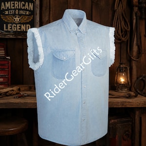 Cutoff Sleeve Shirt - Etsy