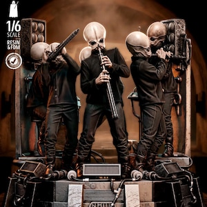 Starwars 3d Print Cantina Band - Etsy
