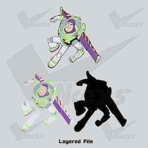 Buzz Svg Cut-fil Cricut | Story Png Clipart | Lightyear-tröja utskrivbar | Födelsedagspojke-tröja