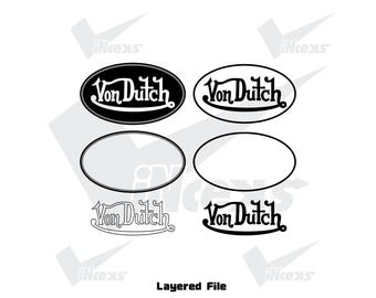 Dutch Svg Cut File Cricut | Flying Eyeball Svg | Y2K Clothes Printable | Laser, Decal & Sticker