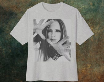 AVRIL Lavigne • Punk Rock • Black and White Graphic Tee