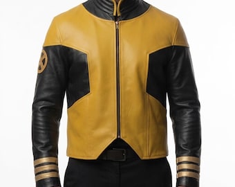 X-Men 97 Cyclops Leather Jacket | Scott Summers Superhero Cosplay Mutant Outfits Men's Costume