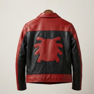 Leather Biker Jacket, Motorcycle Jacket, Moto Jacket, Cafe Racer Jacket, Asymmetrical Jacket, Cropped Leather Coat, Real Leather Jacket, Genuine Cowhide, Lambskin Jacket, Vintage Biker Jacket, Streetwear Jacket, Goth Leather Jacket, Gift For Him, Gift For Her, Men Biker Jacket, Jacket for men, jacket for women.