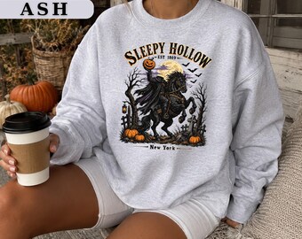 Sleepy Hollow Sweatshirt, Headless Horseman Halloween Tee, Vintage Horror Graphic Tshirt