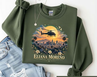 Eliana Moreno Memorial Shirt, Journalist Tribute Tee, Aerial Journalist Memorial, Los Angeles Tribute Shirt, Forever Above The City