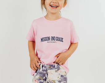 Mission 2nd Grade Rocket Shirt, Back to School Space Graphic Tee, Second Grade Ready for Takeoff Gift