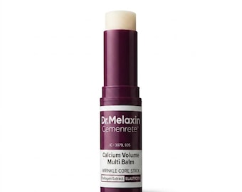 Dr.Melaxin Calcium Multi Balm Stick, Collagen & Elastin Wrinkle Stick, All-in-One Hydrating Balm, Eye - Neck Balm, Makeup Base