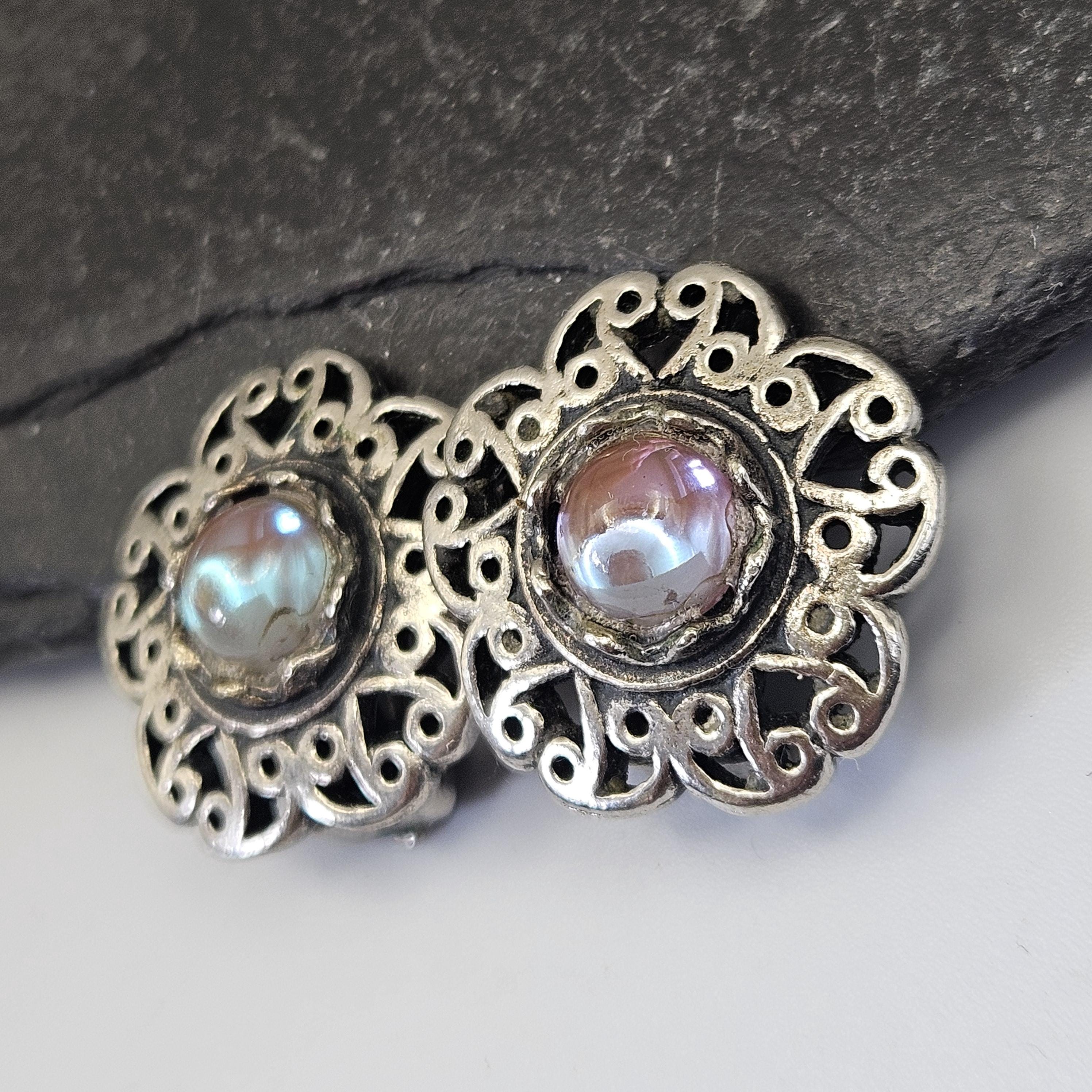 Antique Saphiret Glass Jewelry - Etsy