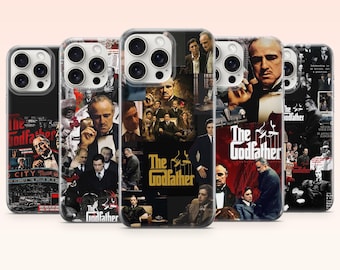 The Godfather Phone Case Mafia Gangster Cover for iPhone 17e, 16, 15, 14, 13, 12, Samsung S25, S24, S23, S22, A16, A26, Pixel 10, 9Pro