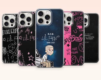 Lil Peep Phone Case Stars Rapper Cover for iPhone 17e, 16, 15, 14, 13, 12, Samsung S25, S24, S23, S22, A16, A26, Pixel 10, 9Pro