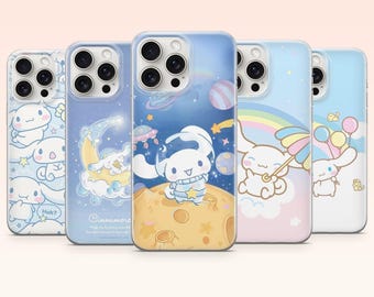 Cinnamoroll Phone Case Kawaii Sanrio Cover for iPhone 17e, 16, 15, 14, 13, 12, Samsung S25, S24, S23, S22, A16, A26, Pixel 10, 9Pro