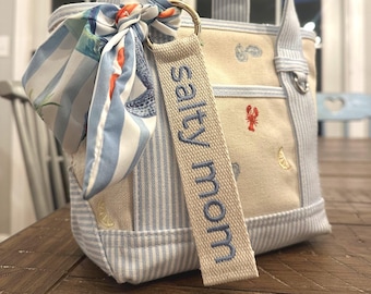 Salty Mom Bag Tag